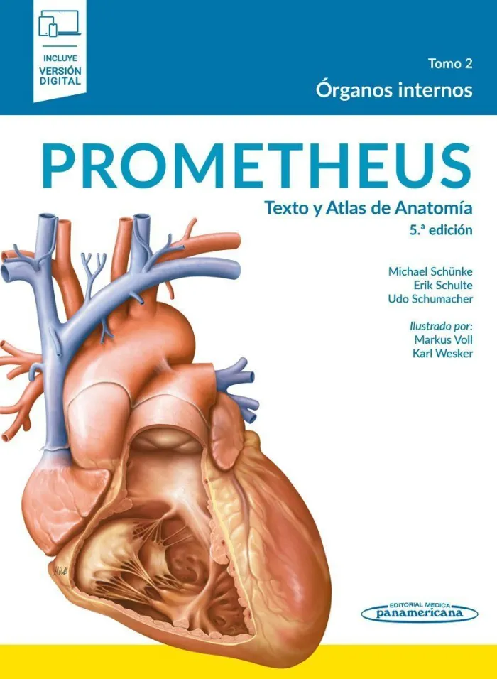 Prometheus:texto y Atlas Anatomia. 5Aed. t2