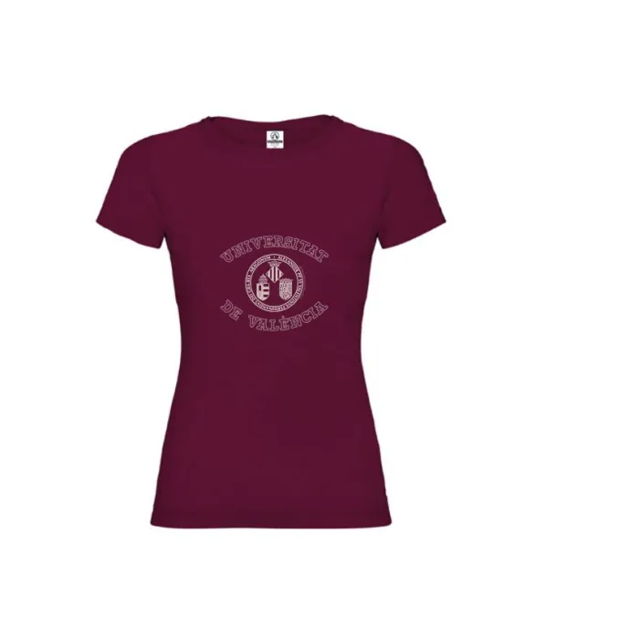Camiseta Mujer Campus Granate - Wl