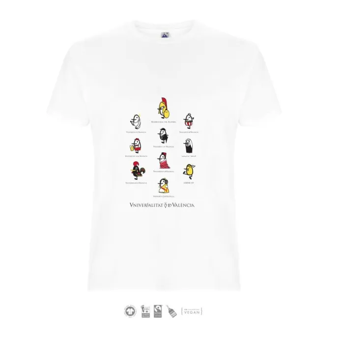 Camiseta Universalitat Eco - Blanco - S