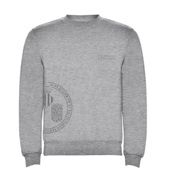 Sudadera Escudo Grande Granate Jaspe - S