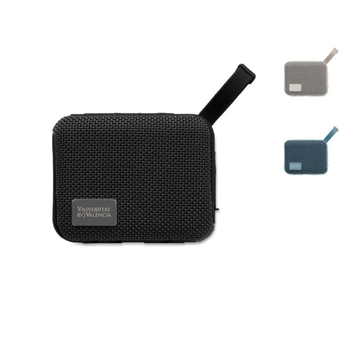Altavoz Universitat de València 5W Inalámbrico 9,5 X 4 X 7,5 cm Negro