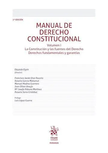 Manual de Derecho Constitucional Volumen I 2ª Edición
