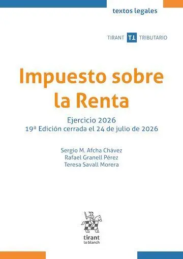 Impuesto Sobre la Renta Ejercicio 2026 19ª Edición