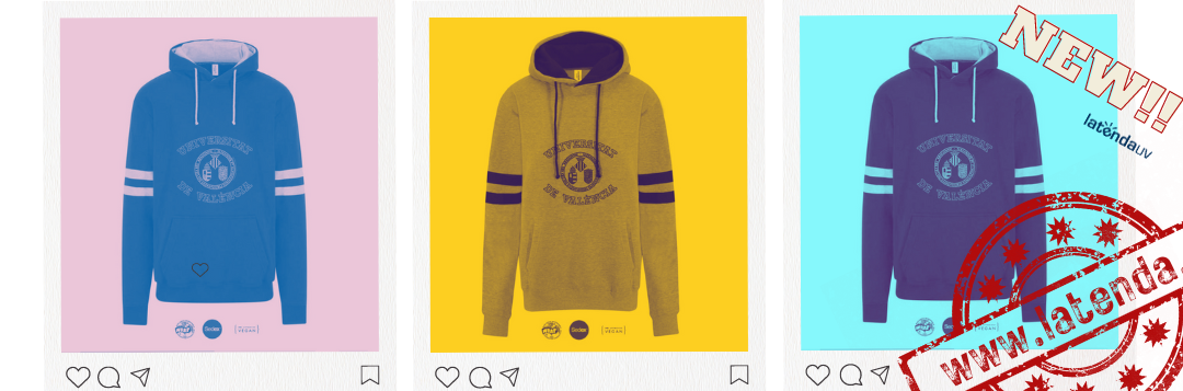 Sudadera Universitat de València Nueva