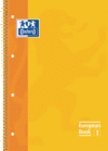 Libreta Oxford European 1 Cuadros Color Amarillo-1