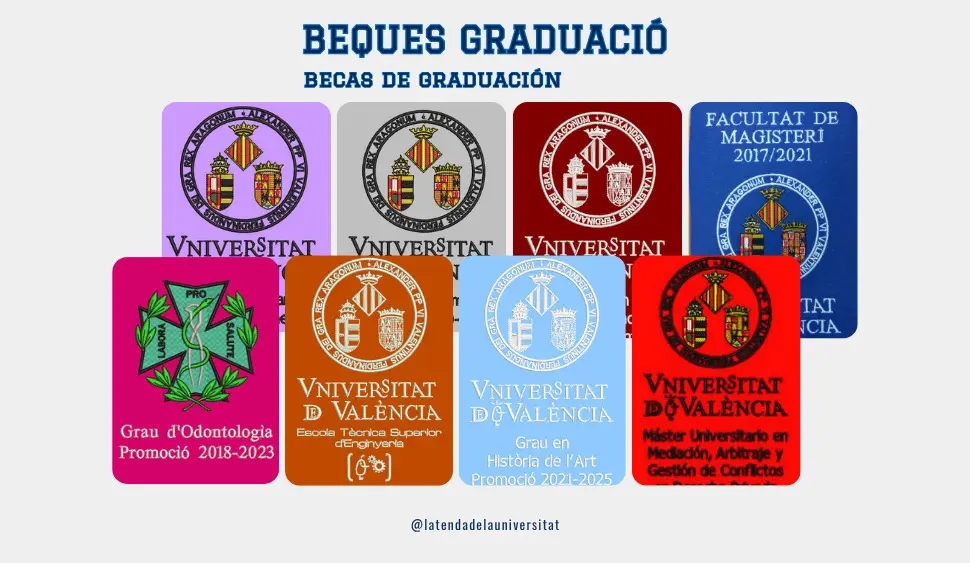 Colores becas de graduación